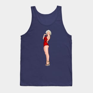 Marilyn Monroe polka dot swimsuit Tank Top